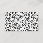 Elegant Minimalistische Bruidsfeest Recept Verzoek Informatiekaartje (Achterkant)