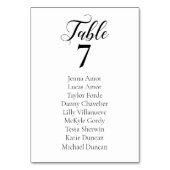 Elegant minimalistische Kaarten voor de bruiloft (Achterkant)