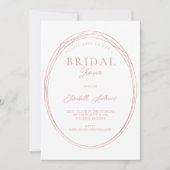 Elegant minimalistische uitnodiging (Voorkant)