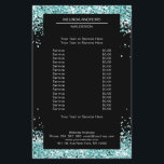 Elegant Mint Beide kanten Flyer<br><div class="desc">Een elegant en geraffineerd ontwerp met een digitaal afbeelding van zilver-lila glas. Nota: Het productieproces gebruikt geen echte film,  slechts wordt de kleur grondig gedrukt. Voeg uw gegevens,  logo,  bedrijfsdetails en afbeeldingen in minuten toe.</div>