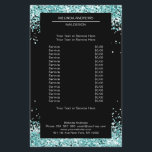 Elegant Mint Beide kanten Flyer<br><div class="desc">Een elegant en geraffineerd ontwerp met een digitaal afbeelding van zilver-lila glas. Nota: Het productieproces gebruikt geen echte film,  slechts wordt de kleur grondig gedrukt. Voeg uw gegevens,  logo,  bedrijfsdetails en afbeeldingen in minuten toe.</div>