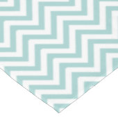Elegant Mint Chevrons Patroon Tafelkleed (Gekanteld)