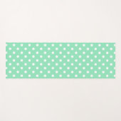 Elegant Mint Green Fitness Moderne Sjabloon Yogamat (Voorkant (horizontaal))