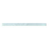 Elegant Mint Groen Licht Aqua Blauwgroen Streeppat Satijnen Lint (Voorkant)