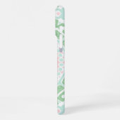 Elegant Mint Rose Mandala Design iPhone Hoesje (Linkerkant)