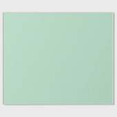 Elegant mintgroen inpakpapier (Vlak)