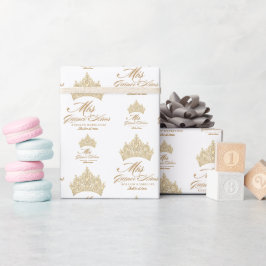 Elegant Mis Quince Anos Gold Tiara Cadeaupapier