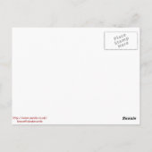 Elegant Misty Roos Briefkaart (Achterkant)