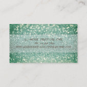 Elegant Mixer Sunflower Bokeh Visitekaartje (Achterkant)