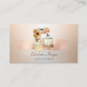 Elegant Mixer Sunflower Roos Gold Bruske Visitekaartje (Voorkant)