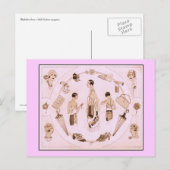 Elegant Mode 1920 Briefkaart (Voorkant / Achterkant)