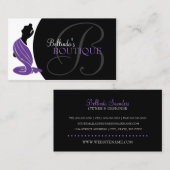 Elegant Mode Boutique Visitekaartje (Voorkant / Achterkant)