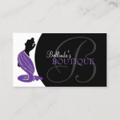 Elegant Mode Boutique Visitekaartje (Voorkant)