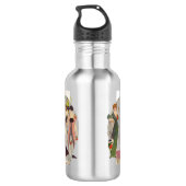 elegant mode dames in 1920 waterfles (Achterkant)