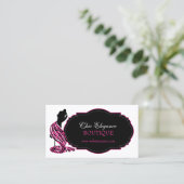 Elegant Mode Visitekaartje (Staand voorkant)