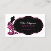 Elegant Mode Visitekaartje (Voorkant)