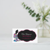 Elegant Mode Visitekaartje (Staand voorkant)