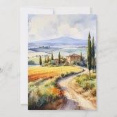 Elegant Moden Vino voor het Vrijgezellenfeest Vows Kaart (Achterkant)