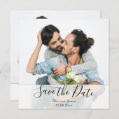 Elegant Modern Aangepast Aangepast Aangepast Aange (Voorkant / Achterkant)