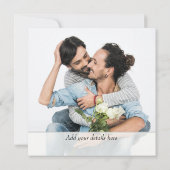 Elegant Modern Aangepast Aangepast Aangepast Aange (Achterkant)