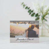 Elegant Modern Aangepast Aangepast Aangepast Aange Briefkaart (Staand voorkant)