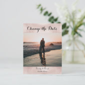 Elegant Modern Aangepast Aangepast Aangepast Aange Briefkaart (Staand voorkant)