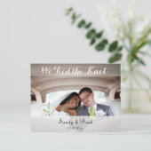 Elegant Modern Aangepast Aangepast Aangepast Aange Briefkaart (Staand voorkant)