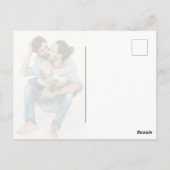 Elegant Modern Aangepast Aangepast Aangepast Aange Briefkaart (Achterkant)