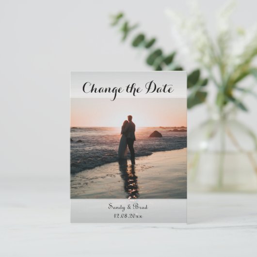 Elegant Modern Aangepast Aangepast Aangepast Aange Briefkaart (Staand voorkant)