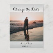 Elegant Modern Aangepast Aangepast Aangepast Aange Briefkaart (Voorkant)