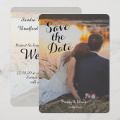 Elegant Modern Aangepast Aangepast Aangepast Aange Kaart (Voorkant / Achterkant)