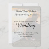 Elegant Modern Aangepast Aangepast Aangepast Aange Kaart (Achterkant)