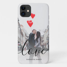 Elegant modern aangepast fotoliefdesbestand Case-Mate iPhone case