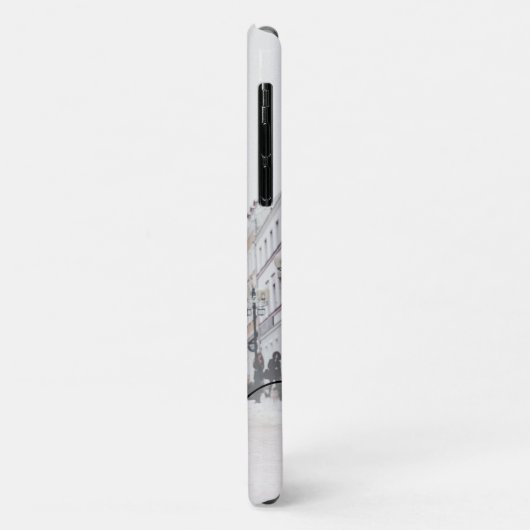 Elegant modern aangepast fotoliefdesbestand Case-Mate iPhone case (Achterkant/links)