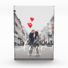 Elegant modern aangepast fotoliefdesbestand fotoblokken