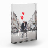 Elegant modern aangepast fotoliefdesbestand fotoblokken (Links)