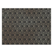 Elegant modern Abstract Gold Art Deco Patroon | Tafelkleed (Voorkant (Horizontaal))