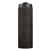 Elegant modern Abstract gouden mandje - Weave Patr