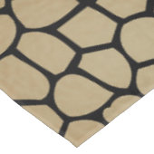 Elegant modern Abstract gouden Tegels mozaïekpatro Tafelkleed (Gekanteld)