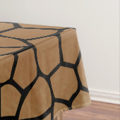 Elegant modern Abstract gouden Tegels mozaïekpatro Tafelkleed (Voorbeeld)