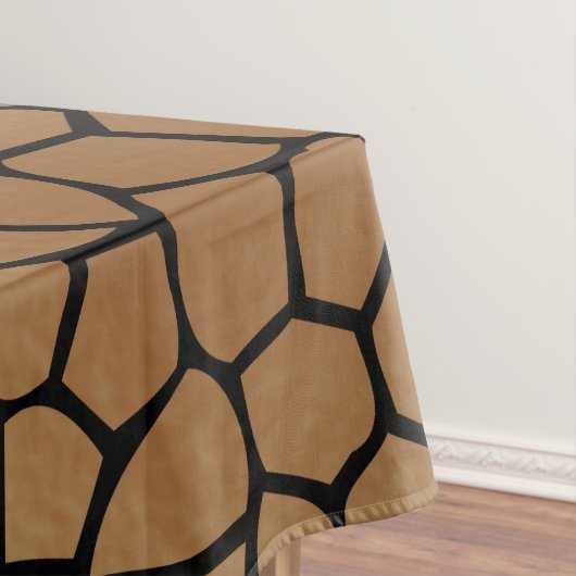 Elegant modern Abstract gouden Tegels mozaïekpatro Tafelkleed (Voorbeeld)