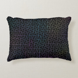 Elegant Modern Abstract Kleurrijk Mandje Patroon | Accent Kussen
