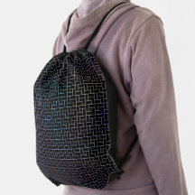 Elegant Modern Abstract Kleurrijk Mandje Patroon |