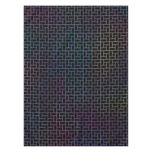 Elegant modern Abstract kleurrijk mandje | Tafelkleed (Voorkant)