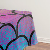 Elegant Modern Abstract Regenboog Schalen Patroon Tafelkleed (Voorbeeld)