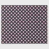 Elegant modern Abstract roze diamantpatroon | Cadeaupapier (Vlak)