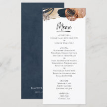Elegant Modern Abstract Terracotta Wedding
