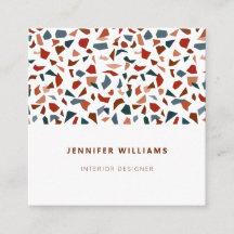 Elegant modern abstract terrazzo patroon