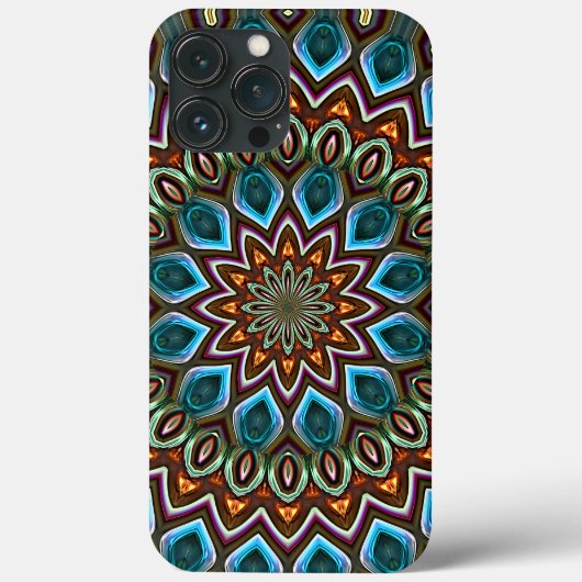 Elegant Modern Abstracte Bohemian Mandala Art Case-Mate iPhone Case (Achterkant)