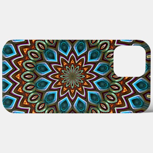 Elegant Modern Abstracte Bohemian Mandala Art Case-Mate iPhone Case (Achterkant (horizontaal))